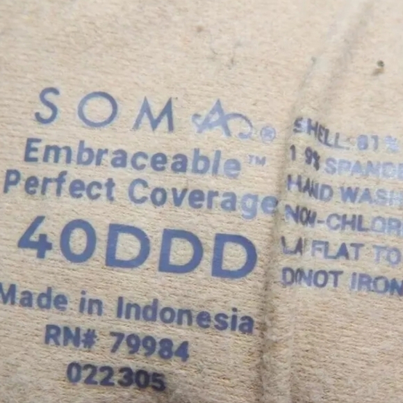 Soma Embraceable Perfect Coverage Bra - Picture 2 of 3